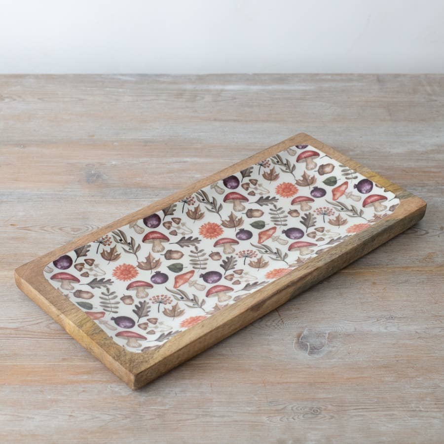 Mushroom Serving Tray – 30cm