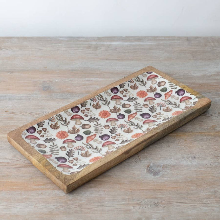 Mushroom Serving Tray – 30cm