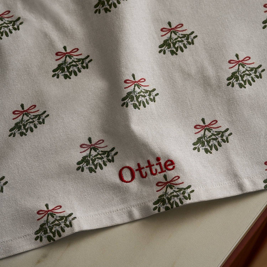 Mistletoe Tea Towel